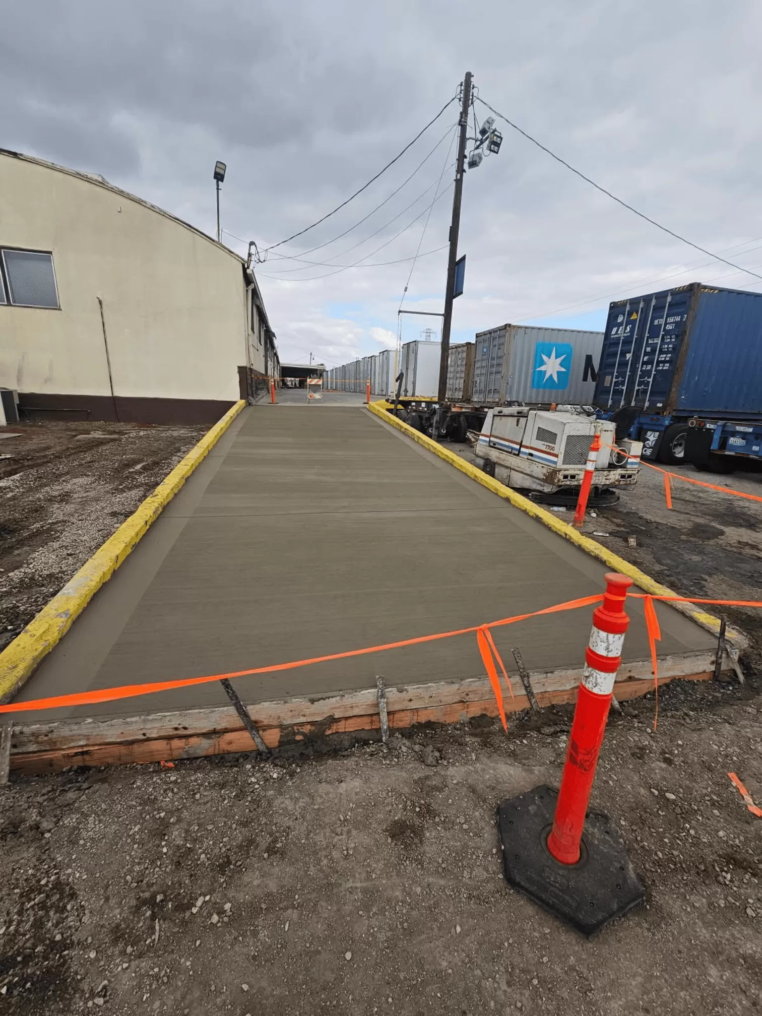 Quality concrete Flatwork contractor by Bay Cities Paving