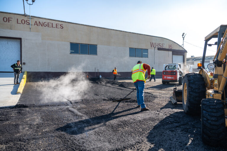 Asphalt blacktop paving Anaheim