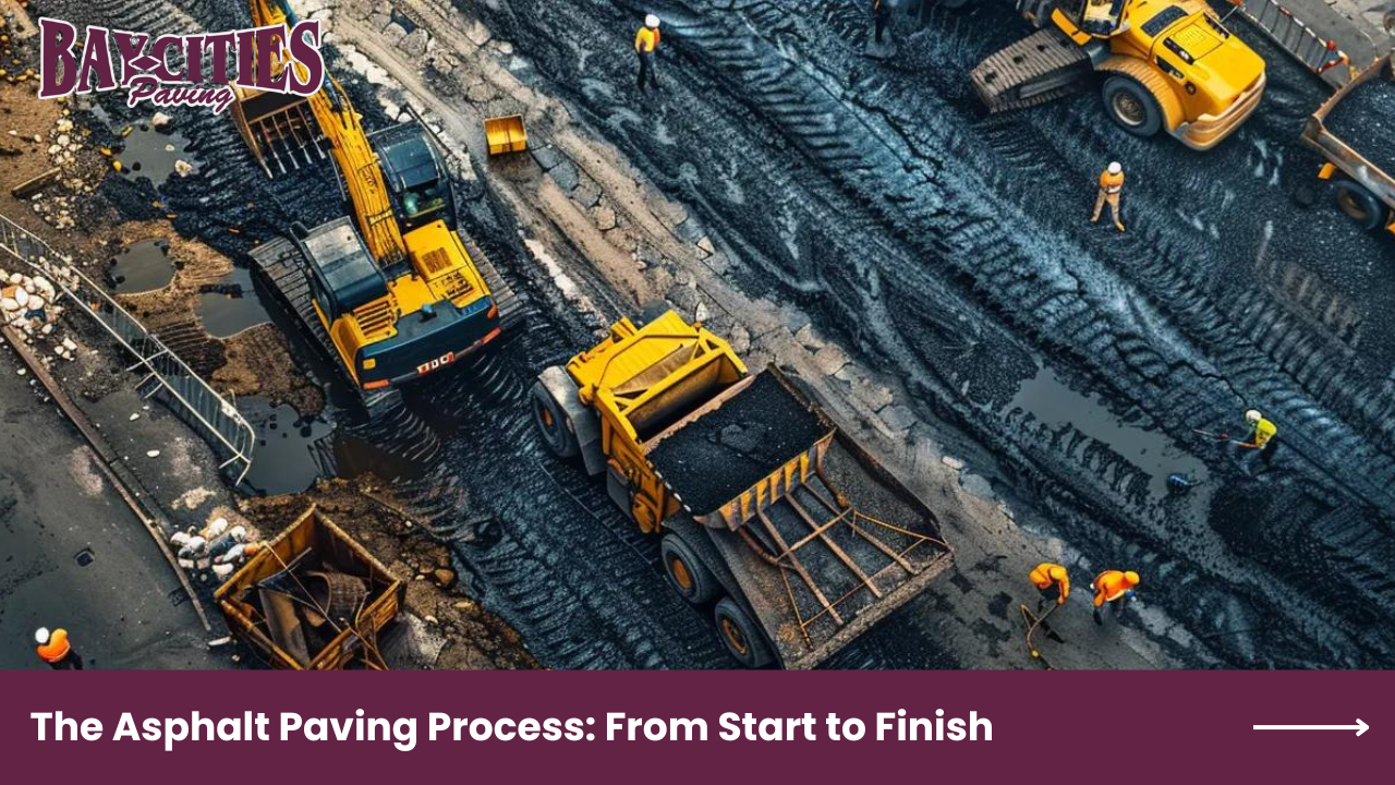 The Asphalt Paving Process From Start to Finish